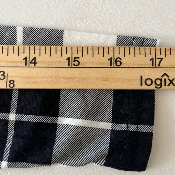 The Children's Place Black and White Checkered Girls Christmas Dress S 5-6 - Picture 9 of 9